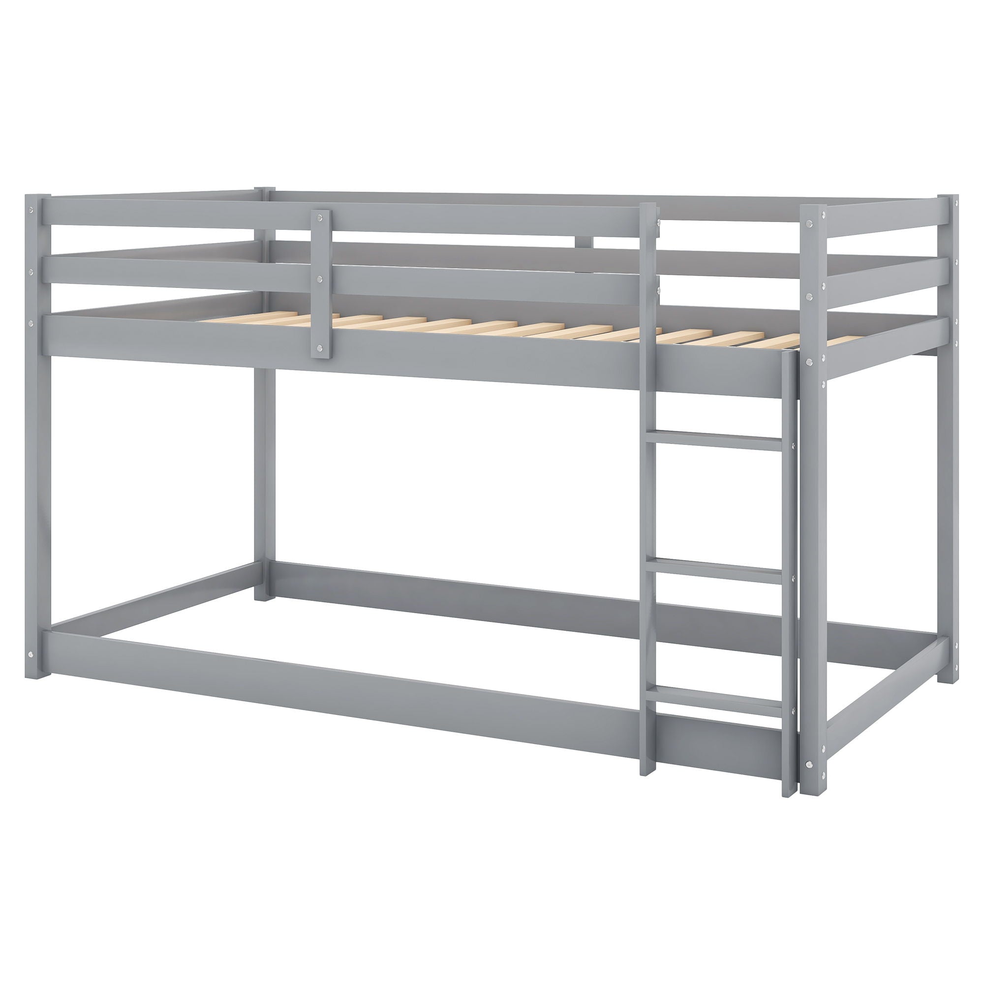 Floor Bunk Bed With Ladder