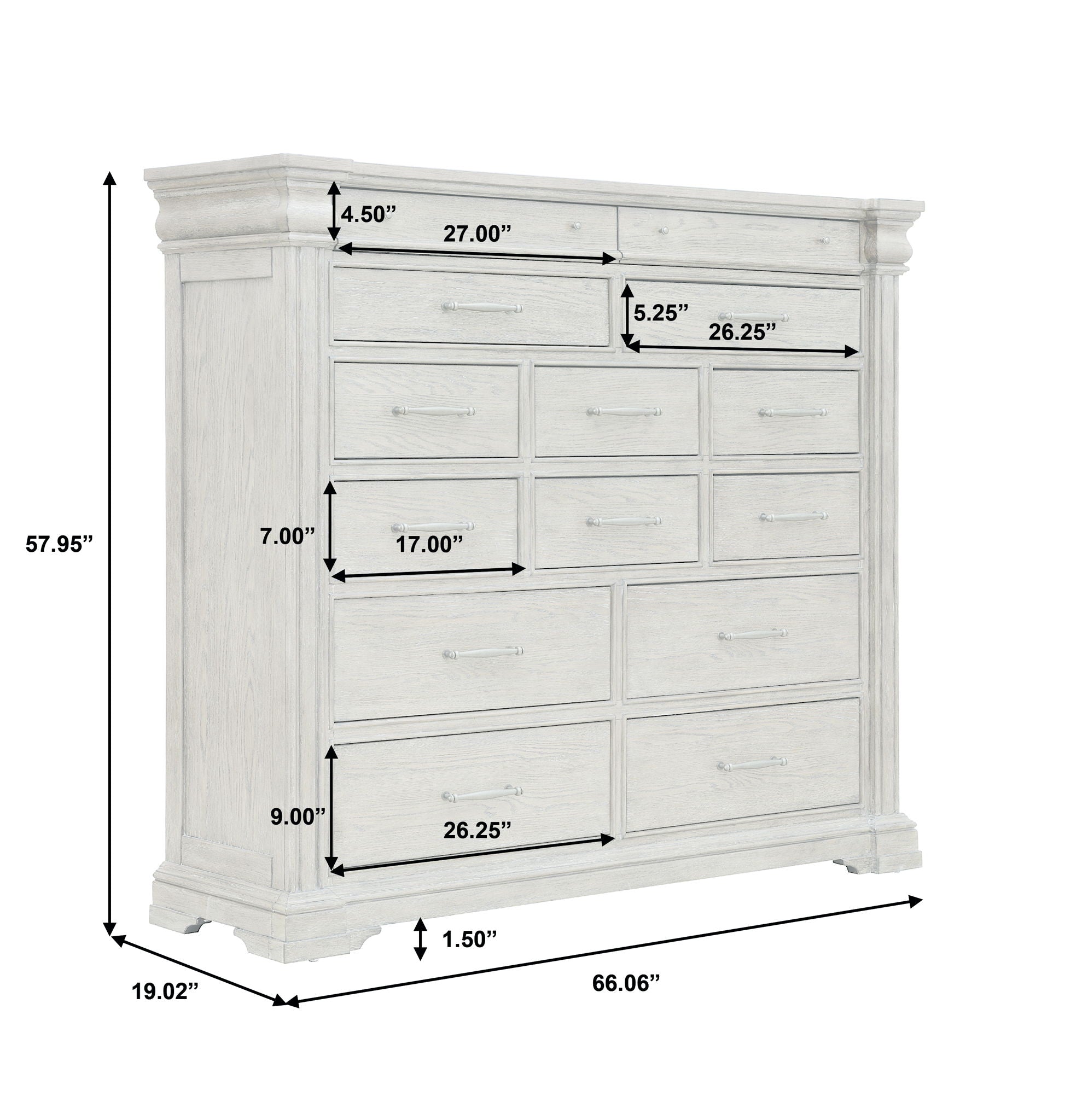 Madison Ridge - 14 Drawer Master Chest