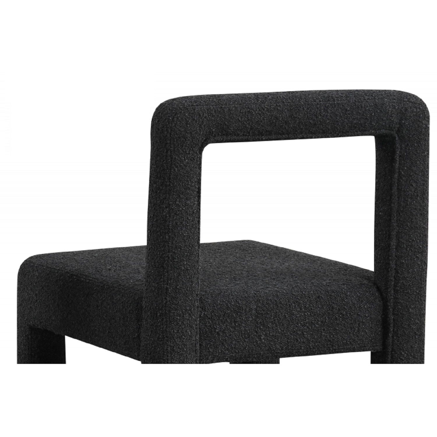 Dining Chairs With Square Open Back (Set of 2)