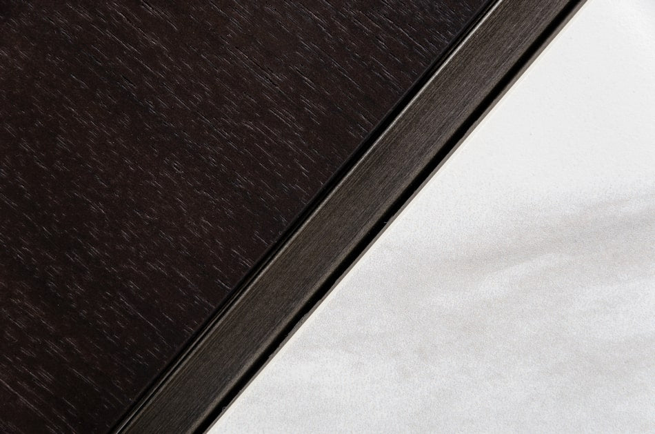 Modrest Peak - Modern Black Oak Coffee Table