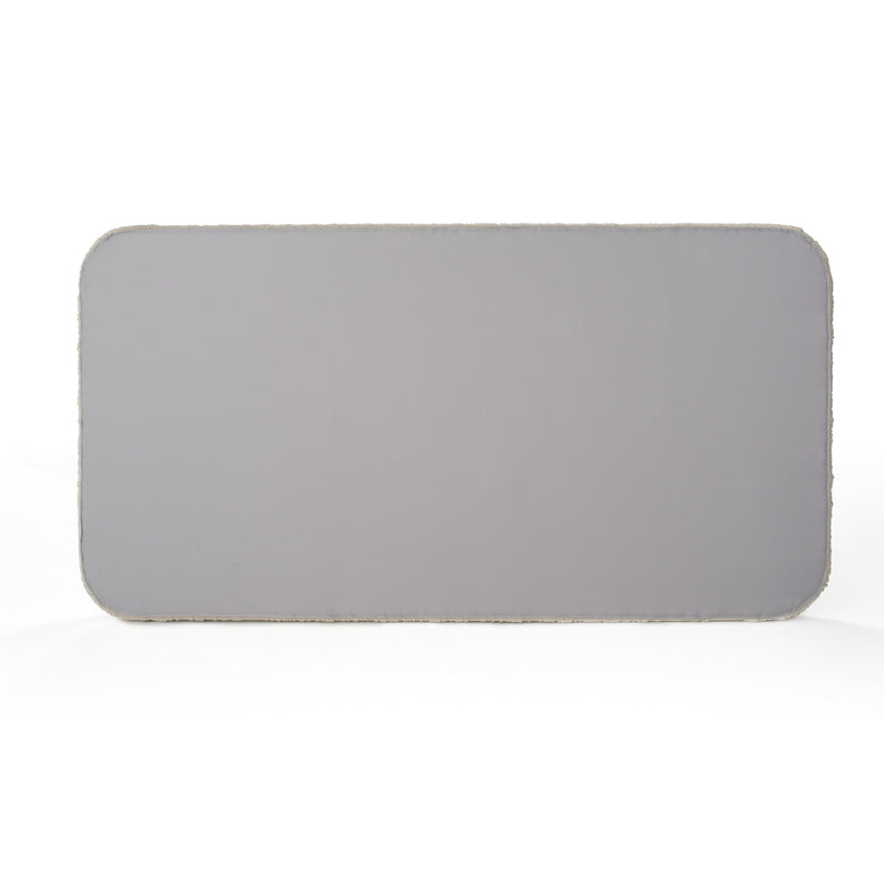 Modrest Florence - Modern Beige Velvet + Gold Bed
