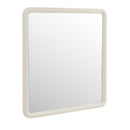 Modrest Florence - Modern Beige Leatherette Mirror