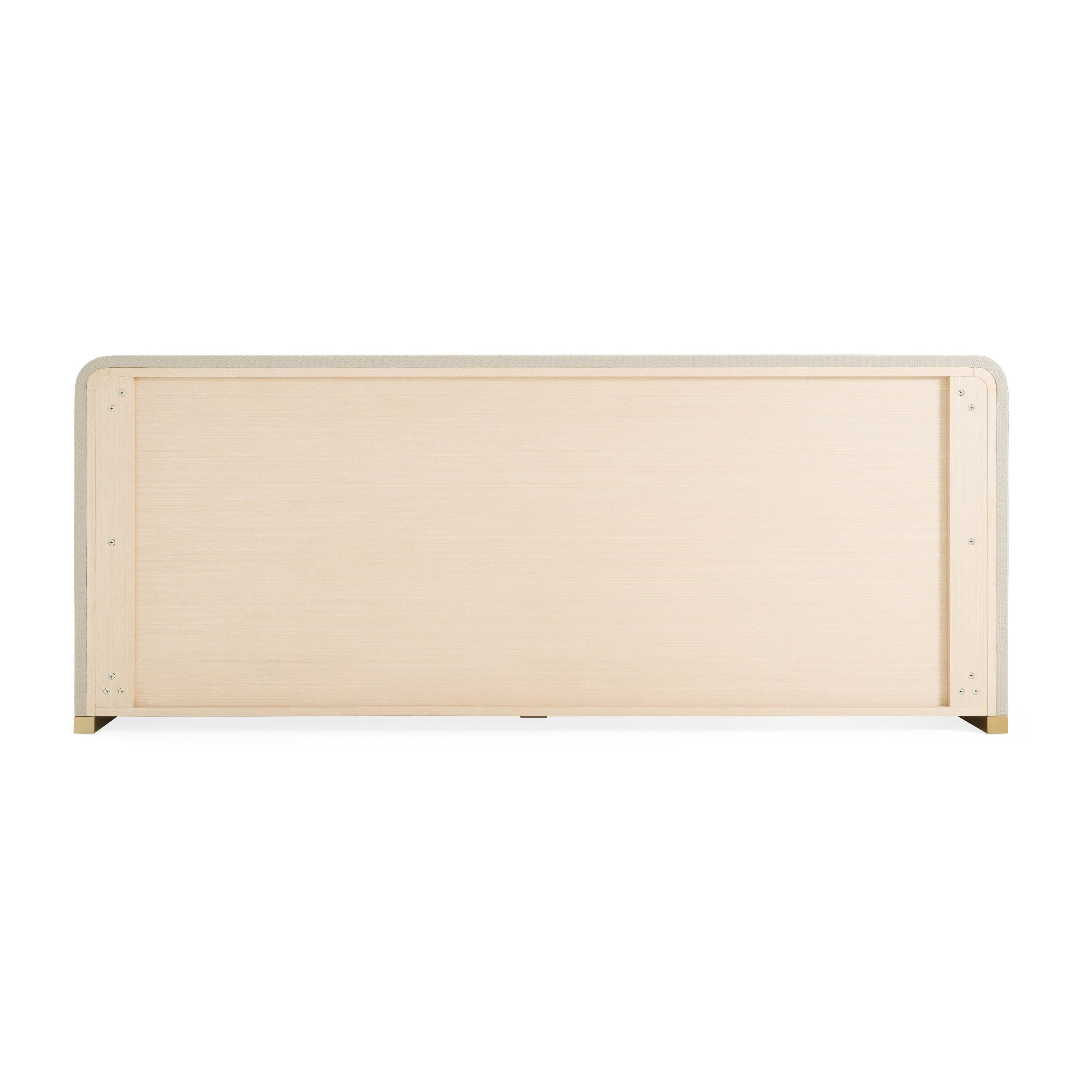 Modrest Florence - Modern Beige Leatherette + Gold Buffet