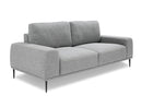 Divani Casa Fonda - Modern Grey Fabric Sofa