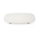 Divani Casa Fortune - Contemporary White Fabric Sofa