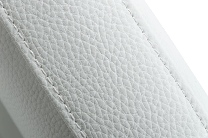 Modrest Fowler - Modern White Eco-Leather Dining Armchair