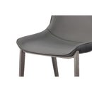 Modrest Frasier - Modern Grey Eco-Leather Dining Chair (Set of 2)