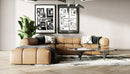 Divani Casa Everest - Modern Brown Leather Modular Sectional Sofa