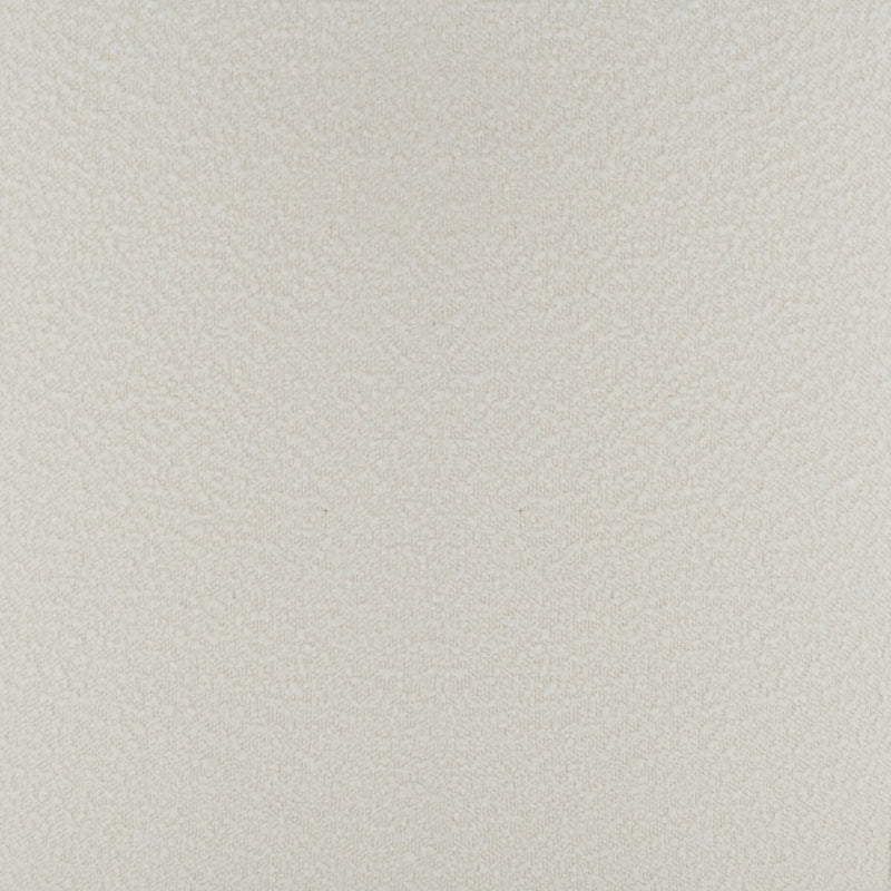 Modrest Frontier - Glam White Fabric Accent Chair