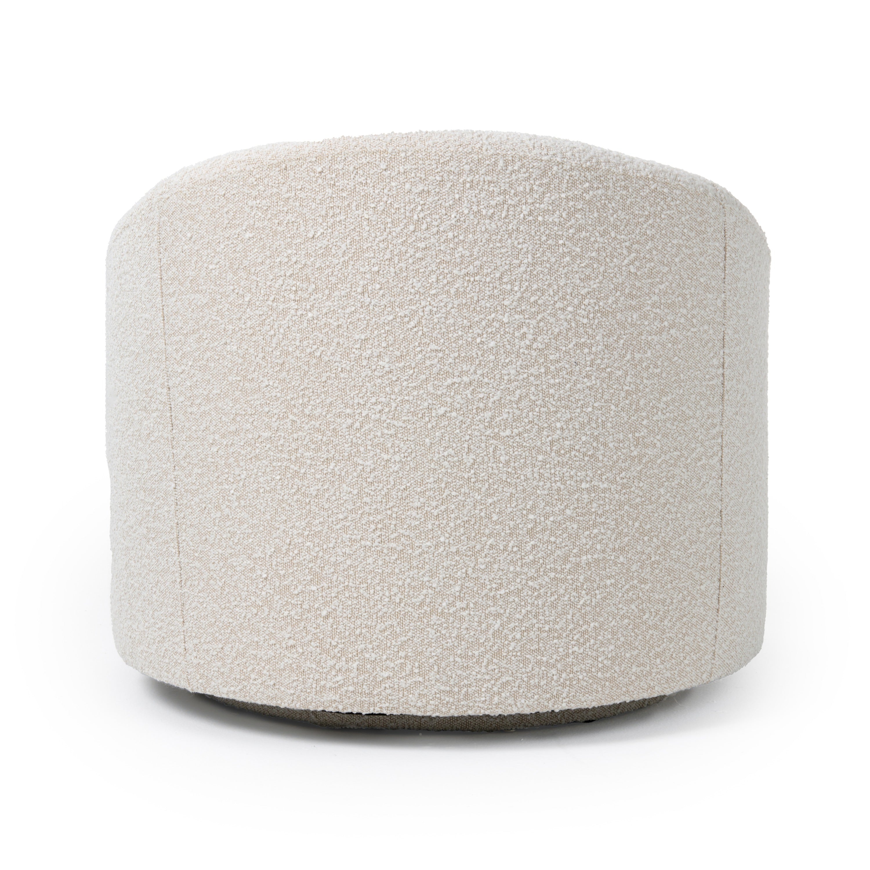 Modrest Frontier - Glam Beige Fabric Accent Chair