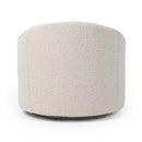 Modrest Frontier - Glam Beige Fabric Accent Chair