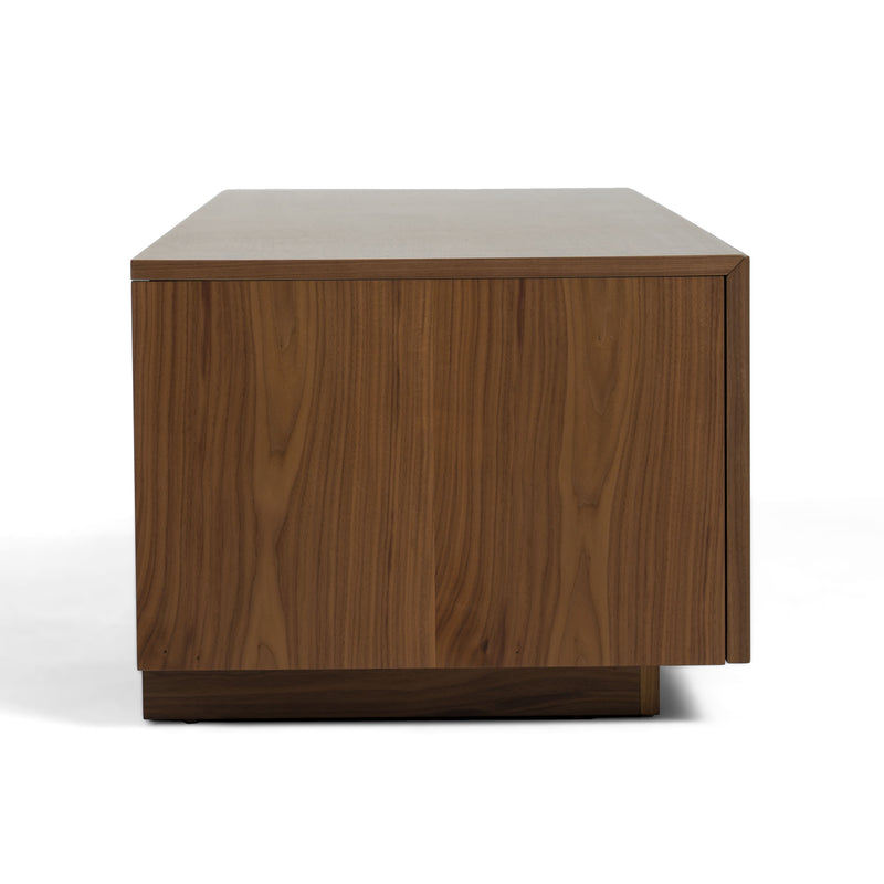 Modrest Frost - Modern Walnut TV Unit