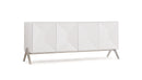 Modrest Candid Modern White Buffet