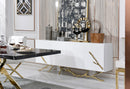 Modrest Legend Modern White & Gold Buffet