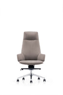 Modrest Gates - Modern Grey High Back Executive Office Chair