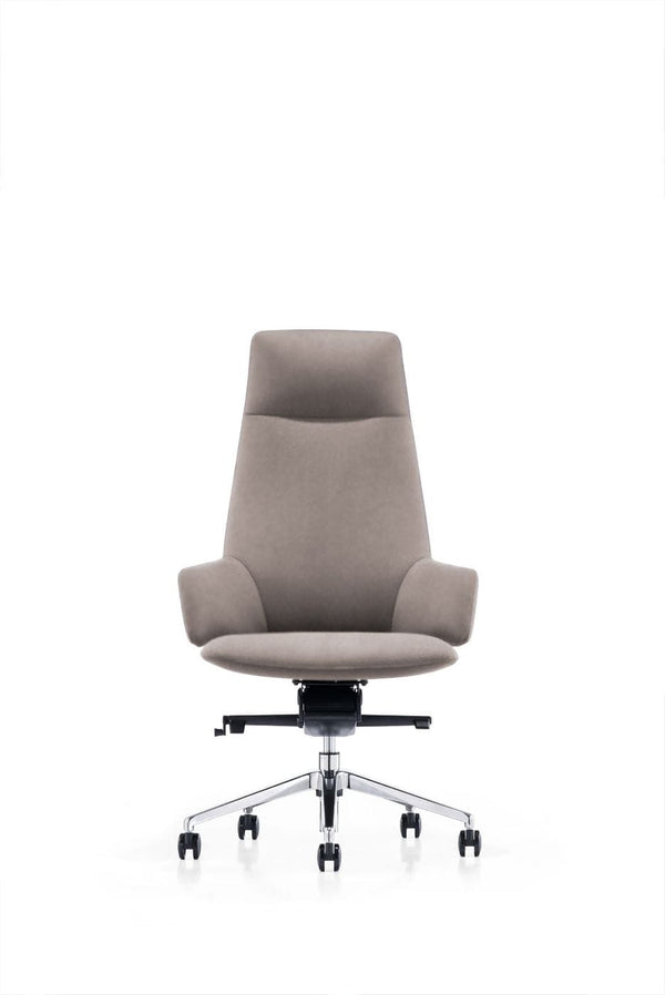 Modrest Gates - Modern Grey High Back Executive Office Chair