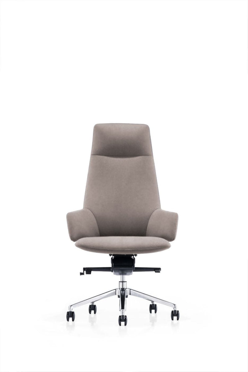 Modrest Gates - Modern Grey High Back Executive Office Chair