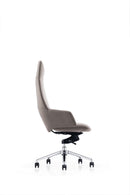 Modrest Gates - Modern Grey High Back Executive Office Chair