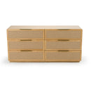 Modrest Gavin - Modern Natural Ash + Rattan Dresser