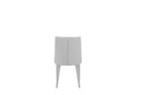Modrest Lane Modern White Leatherette Dining Chair