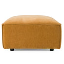 Divani Casa Gene - Modern Ochre Fabric Modular Ottoman