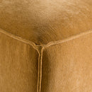 Divani Casa Gene - Modern Ochre Fabric Modular Ottoman