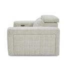 Divani Casa Gering - Modern Beige Fabric Power Recliner Chair