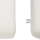 Divani Casa Gilbert - Contemporary White Fabric Modular Sectional Sofa