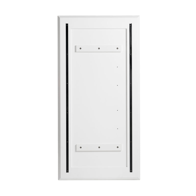 Modrest Glinda - Modern Pearl White Floor Mirror