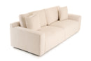 Divani Casa Gloria - Modern White Fabric Sofa