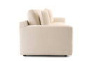 Divani Casa Gloria - Modern White Fabric Sofa