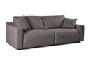 Divani Casa Gloria - Modern Grey Fabric Sofa