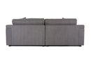 Divani Casa Gloria - Modern Grey Fabric Sofa