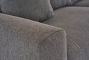 Divani Casa Gloria - Modern Grey Fabric Sofa