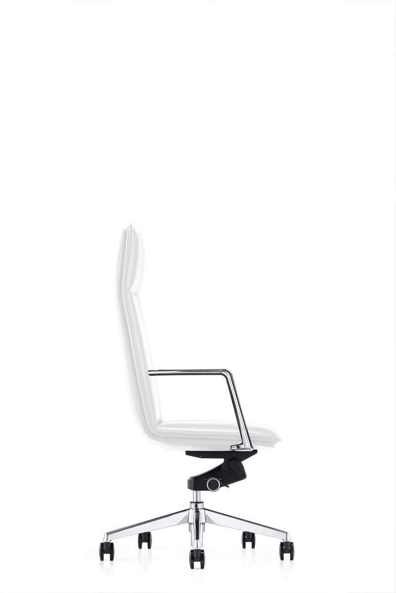 Modrest Gorsky - Modern White High Back Executive Office Chair