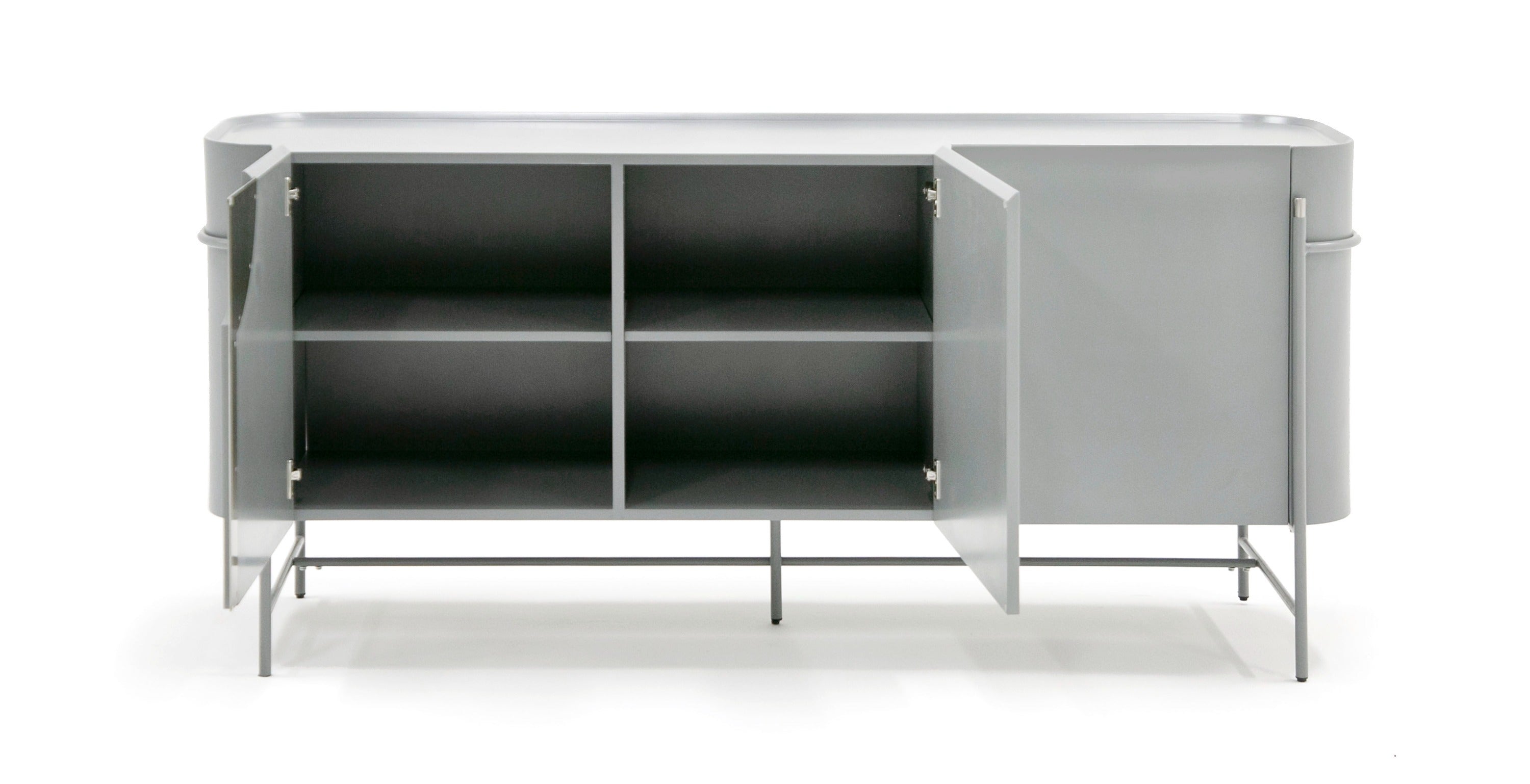 Modrest Hadley- Matte Grey Buffet