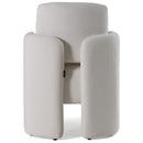 Modrest Hermosa - Modern White Fabric Dining Chair