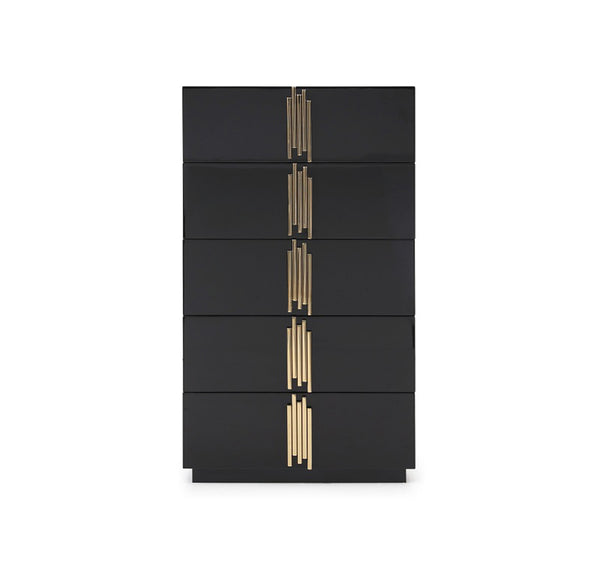 Modrest Token Modern Black & Gold Chest