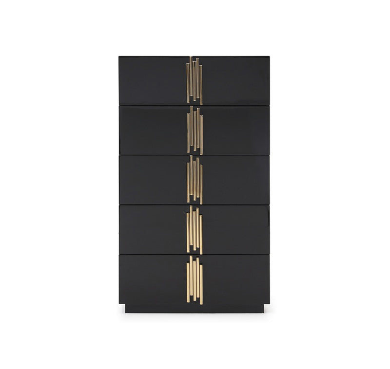 Modrest Token Modern Black & Gold Chest