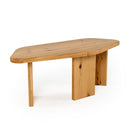 Modrest Jack - Modern Natural Wood Coffee Table Set