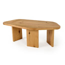 Modrest Jack - Modern Natural Wood Coffee Table Set