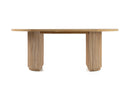 Modrest Jacobson - Modern Natural Acacia Oval Dining Table