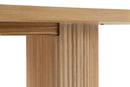Modrest Jacobson - Modern Natural Acacia Oval Dining Table