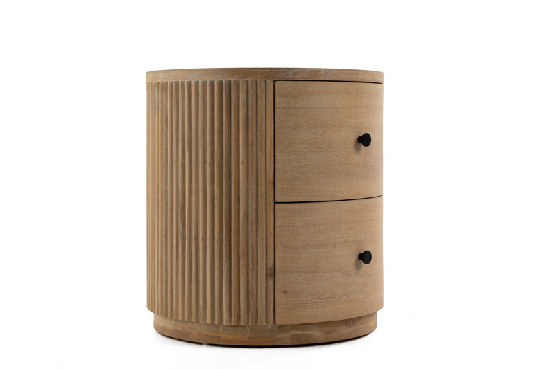 Modrest Jacobson - Modern Natural Acacia Nightstand