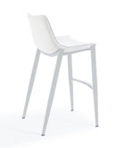 Modrest Jane - Modern White Counter Stool Set of 2