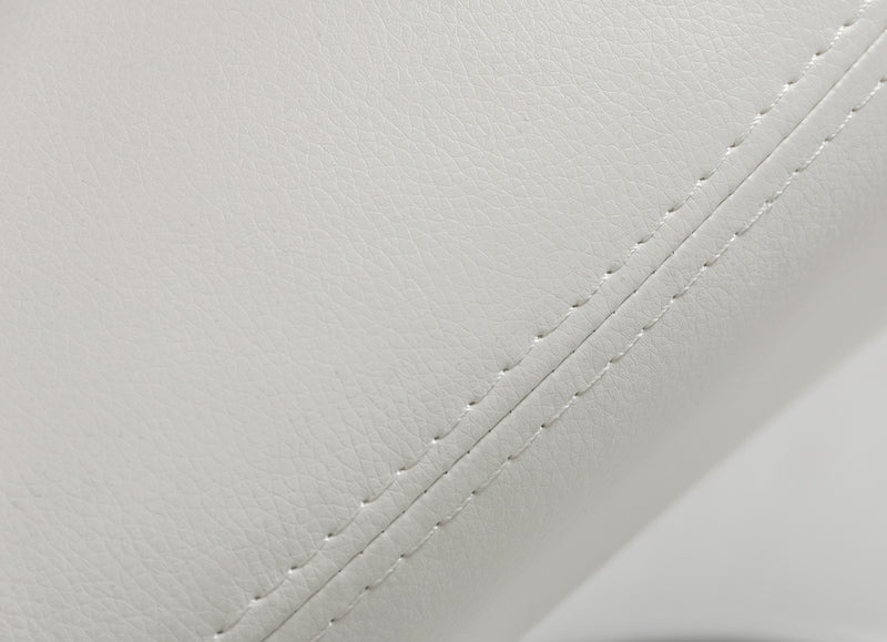 Penn - Modern White Leatherette Dining Chair (Set of 2)