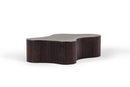 Modrest Jessie - Modern Smoked Oak Freeform Coffee Table