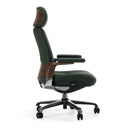 Modrest Johnson - Modern Green Leather Executive Office Chair