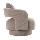 Divani Casa Johnny - Modern Brown Fabric Accent Chair