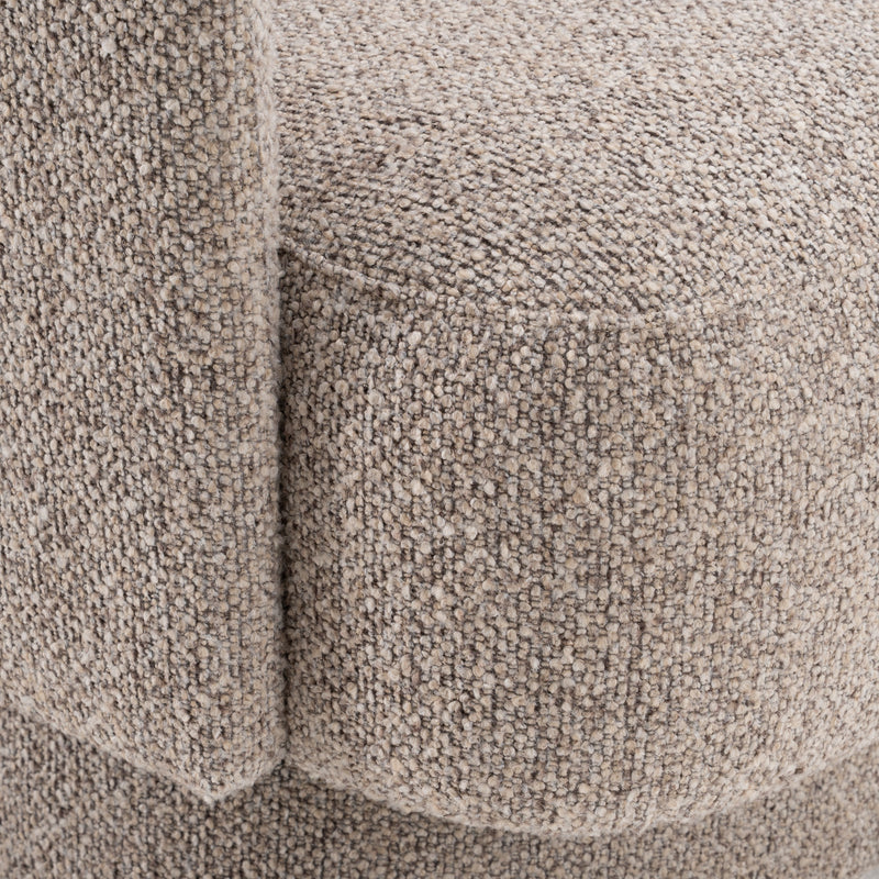 Divani Casa Johnny - Modern Brown Fabric Accent Chair